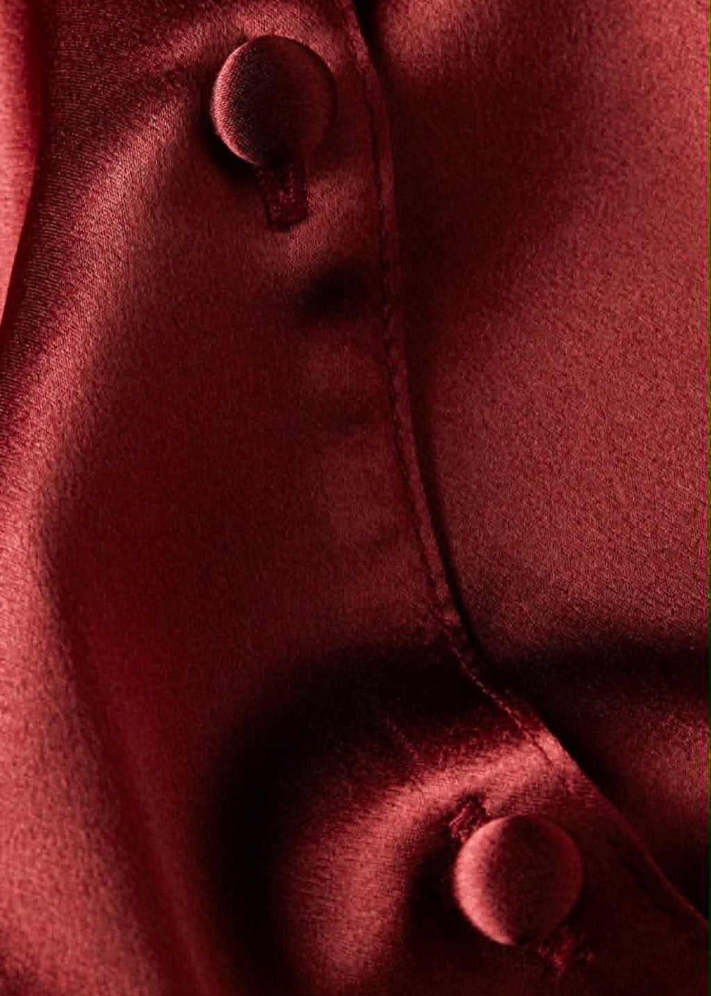 Pyjama en Soie - Rouge Merlot