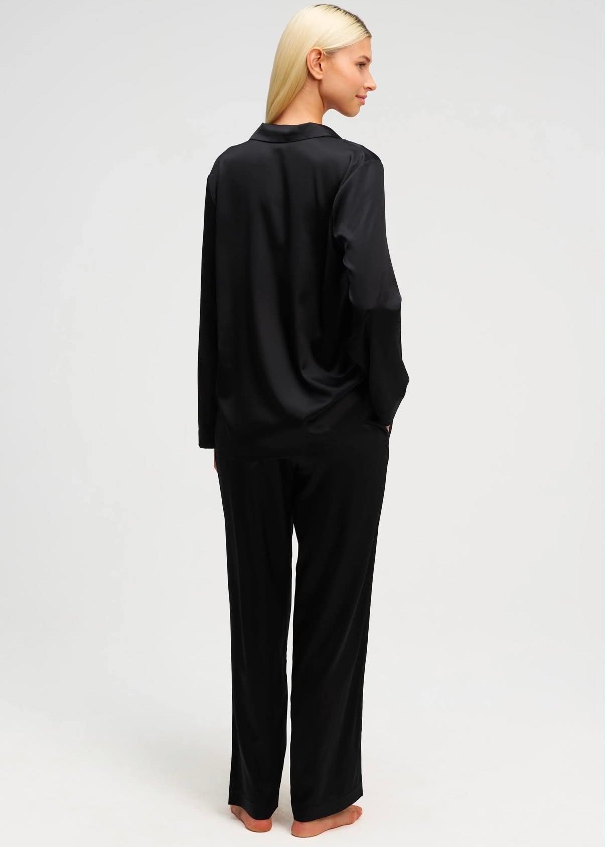 Pyjama en Soie - Noir Ébène