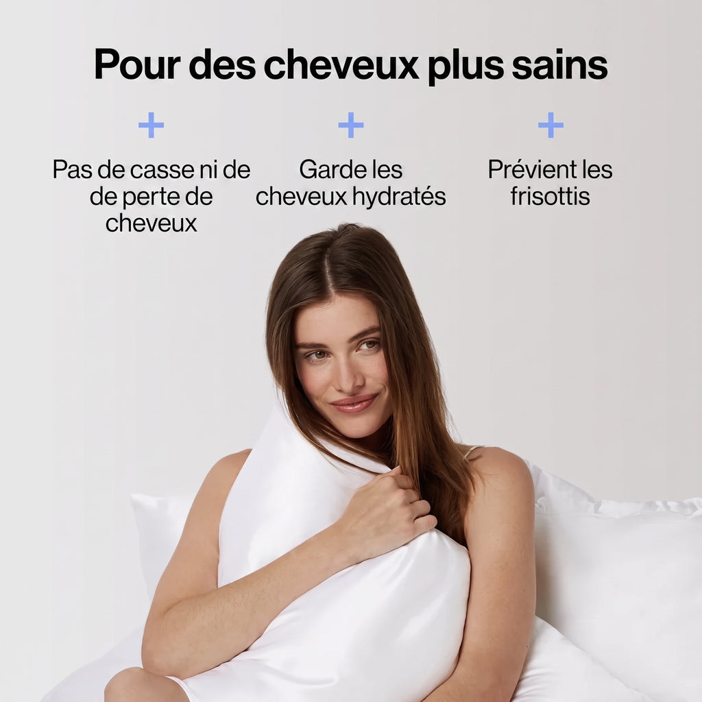 Taie En Soie Premium - Ivoire