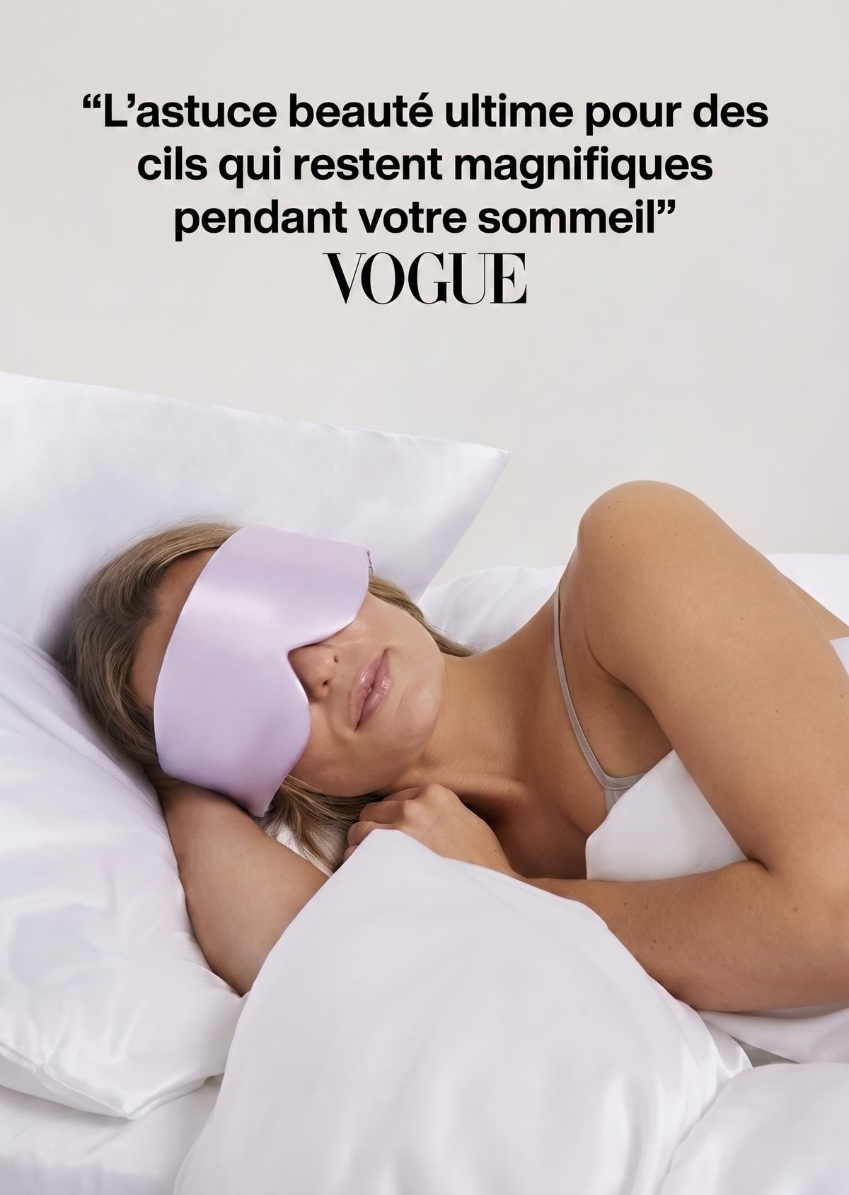 Masque Sommeil Douceur - Lilas Poudré