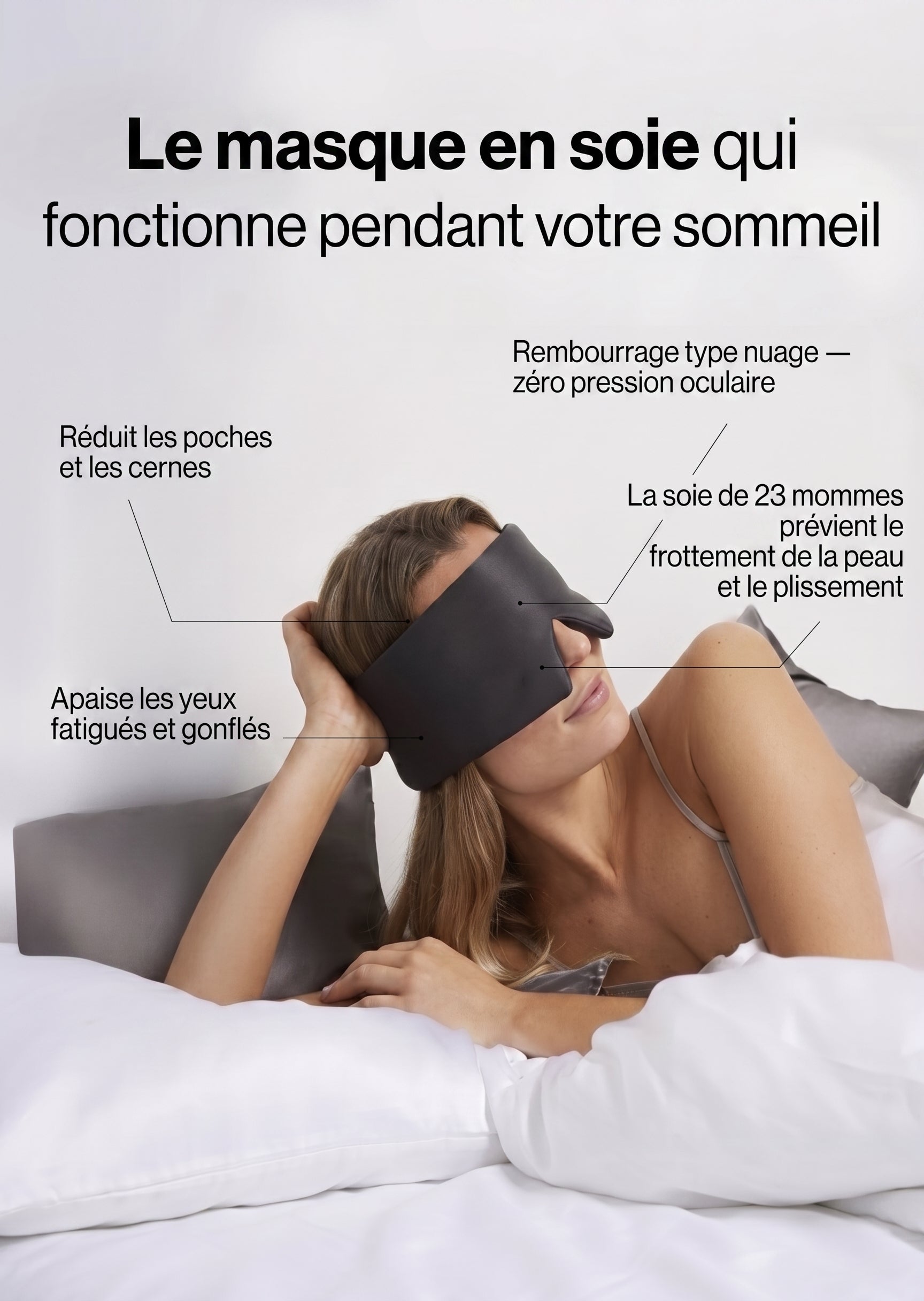 Masque Nuit Réparatrice - Noir Ébène