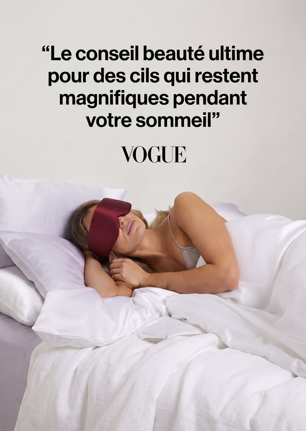 Masque Sommeil Douceur - Rouge Merlot