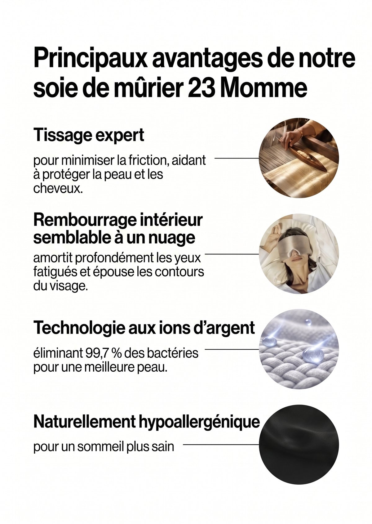Masque Sommeil Douceur - Lilas Poudré