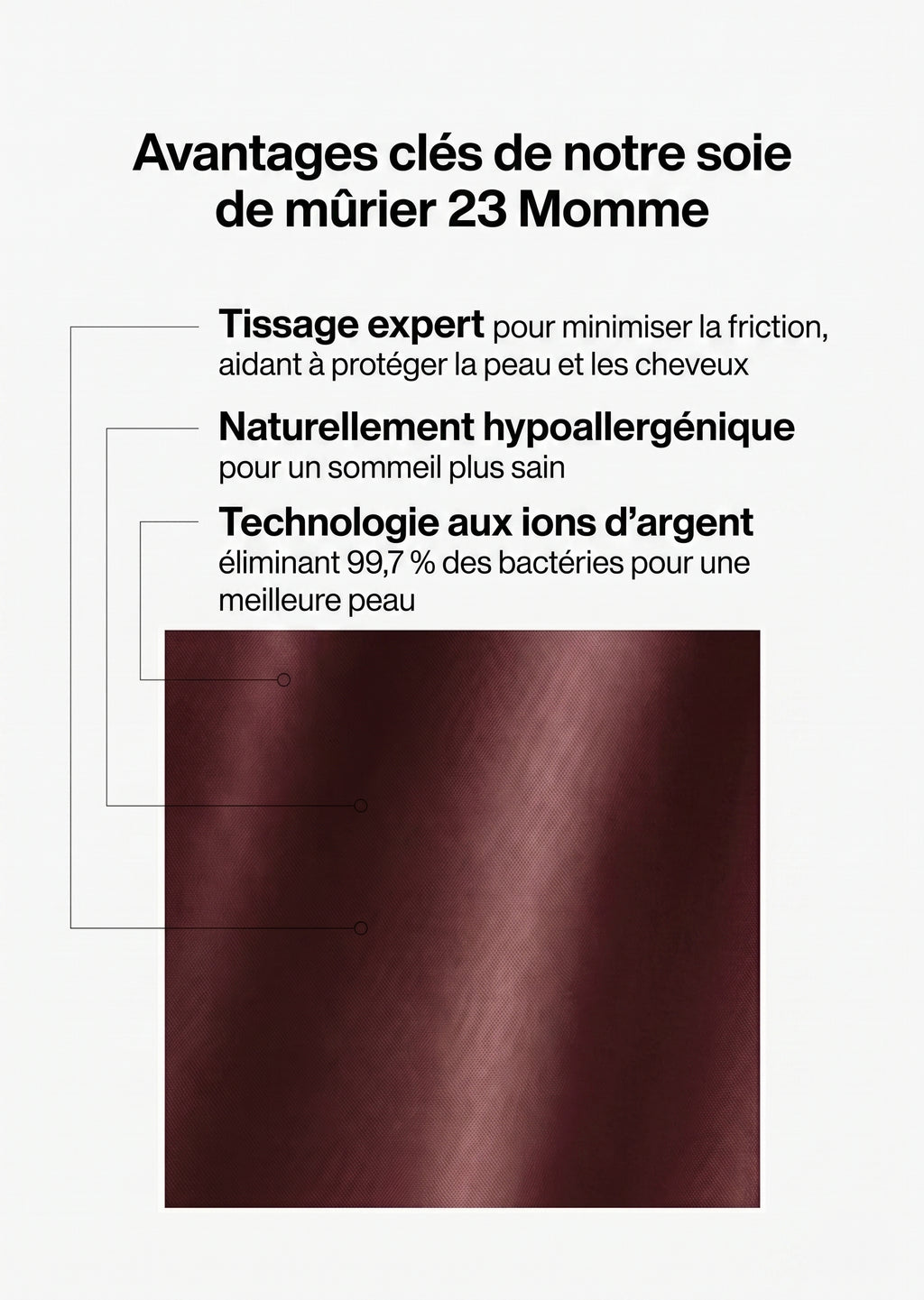 Masque Sommeil Douceur - Rouge Merlot