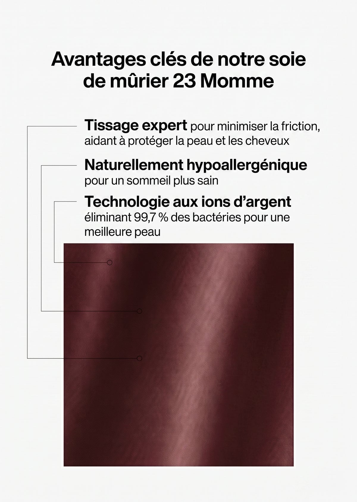 Masque Sommeil Douceur - Rouge Merlot