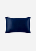 Taie En Soie Premium - Bleu Nuit