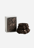 Trio Chouchous En Soie - Chocolat Intense