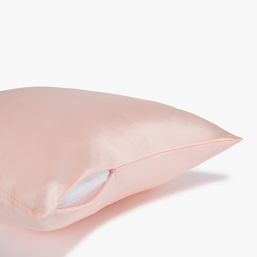 Taie En Soie Premium - Rose Poudré