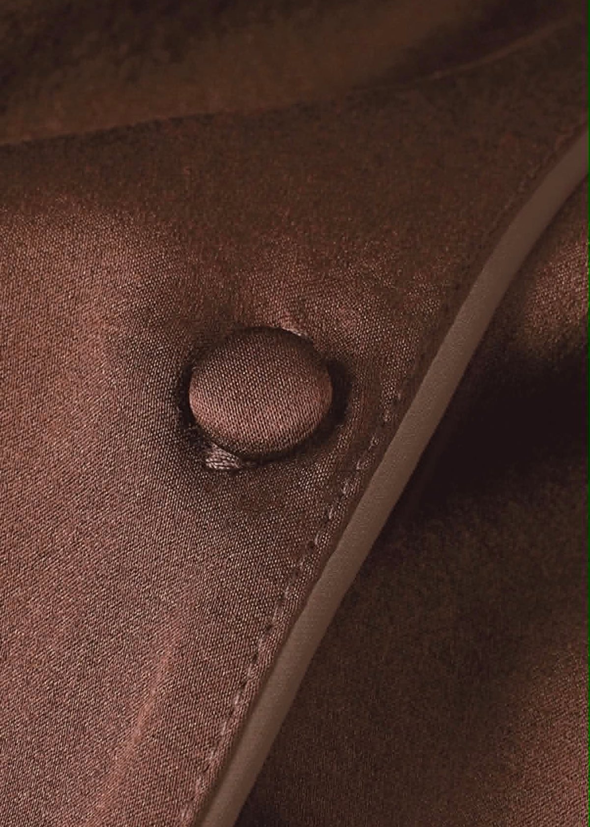 Pyjama en soie - Chocolat Intense